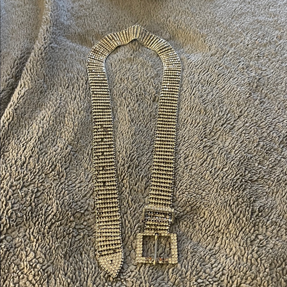 Sparkling Rhinestone Belt - Picture 2 of 2